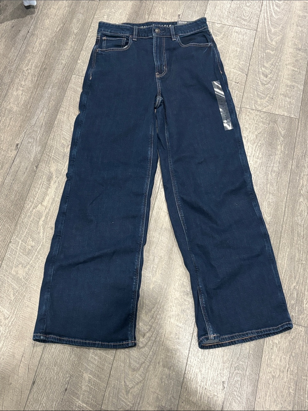 Women’s baggy wide leg Dark Blue Wide-Leg Jeans